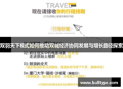 双羽天下模式如何推动双城经济协同发展与增长路径探索